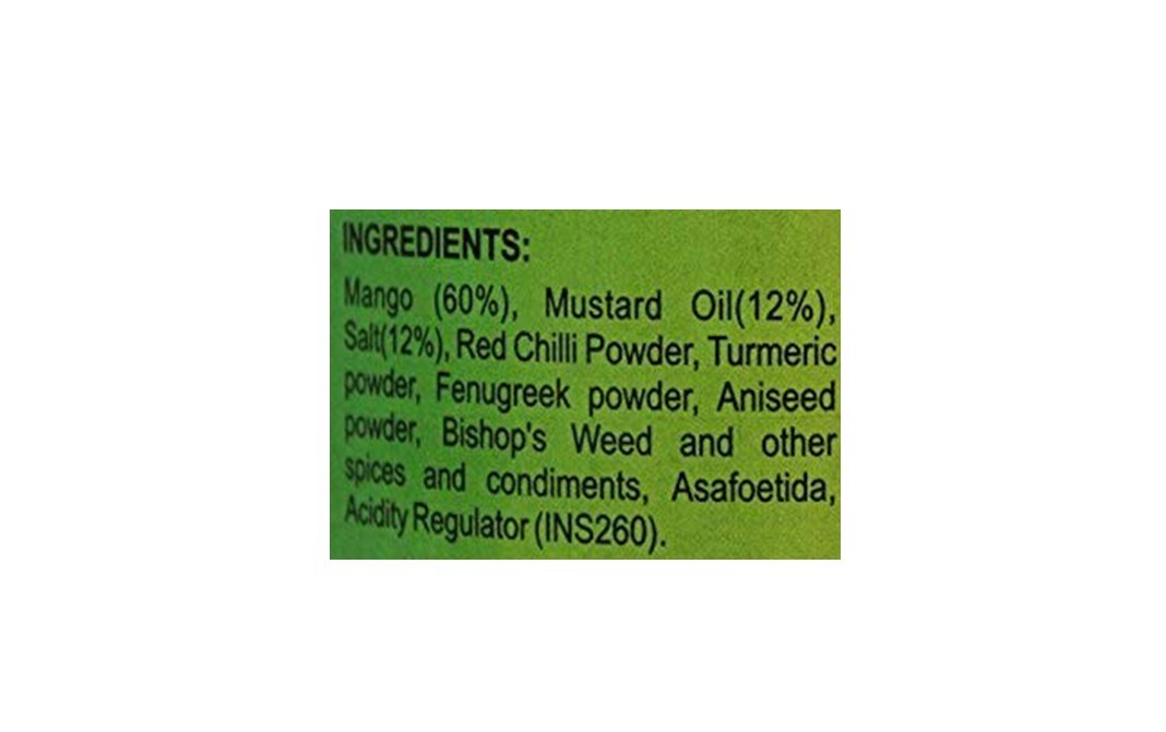 Aroura Achar Mango Heeng Pickle    Plastic Jar  400 grams